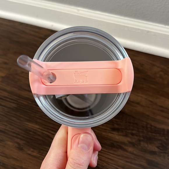 Stanley 40oz Stainless Steel Adventure Quencher Tumbler - Peach Tie Dye - Picture 3 of 5